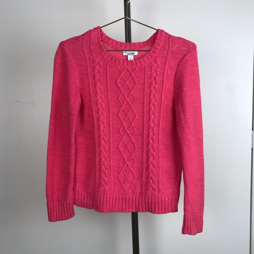 Old navy pink sweater